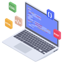 web-development. vector